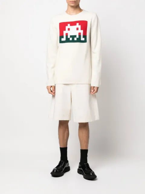 Comme Des Garçons Shirt graphic-print jumper