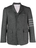 Thom Browne stripe-detail single-breasted blazer