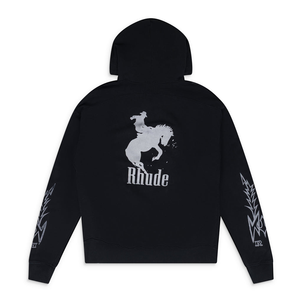 Black Tribal Box Hoodie