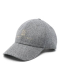 Brunello Cucinelli Mélange logo-embroidered baseball cap