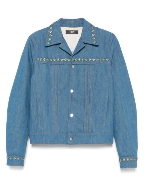 AMIRI crystal-embellished jacket