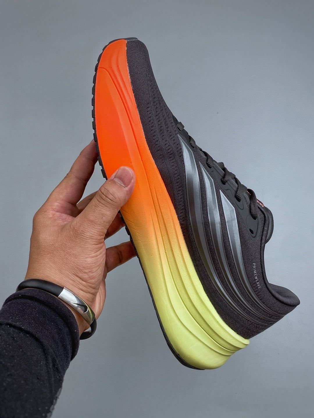 Adidas FF8801550 Men's Running Shoes5 - 4 Colorways incl. White/Light Blue & Black/Orange
