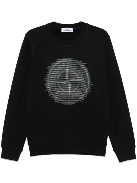 Stone Island organic-cotton jersey sweatshirt
