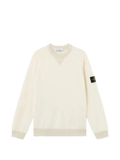 Stone Island 5100013 raw hand organic cotton jumper
