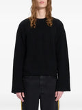 Ann Demeulemeester ribbed-knit wide-sleeve sweater