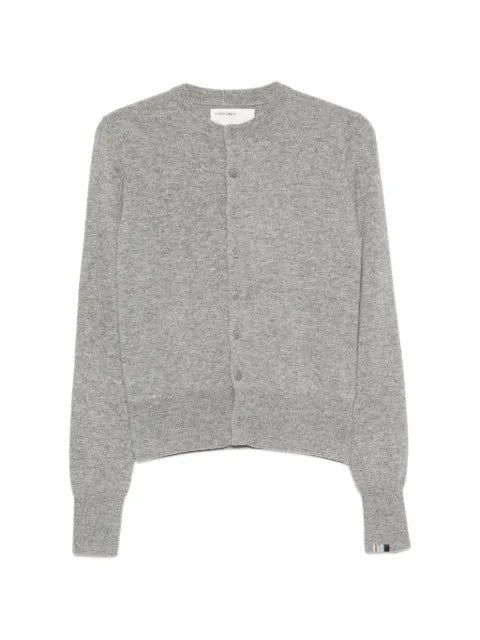 extreme cashmere Little 2 button-up slim-fit cardigan