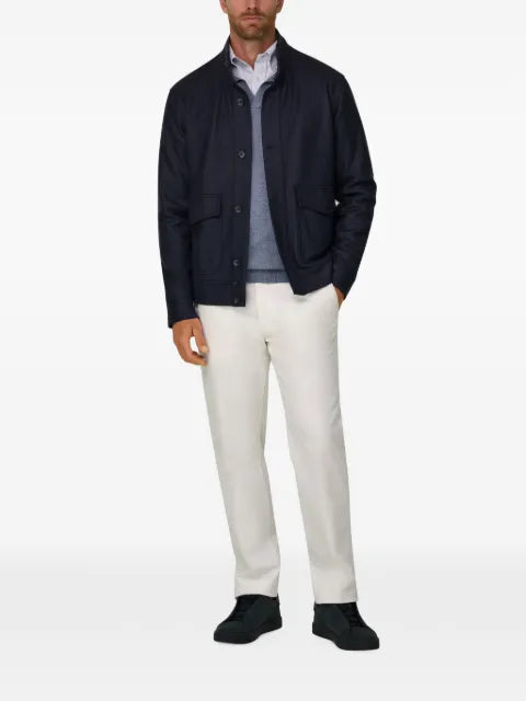 Boggi Milano bomber in wool