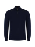 Jacob Cohën half-zip ribbed-trim sweater
