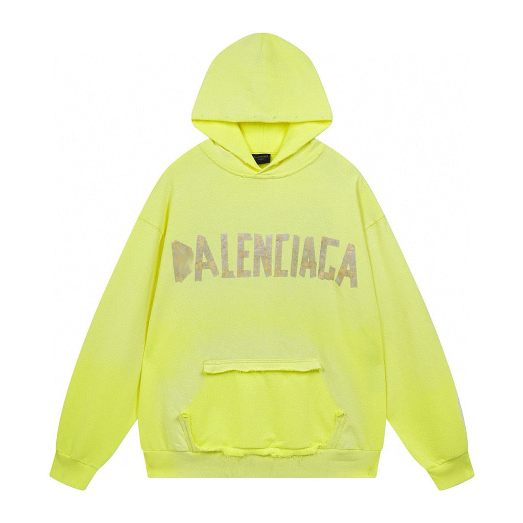 Balenciaga Print LOGO Hoodie