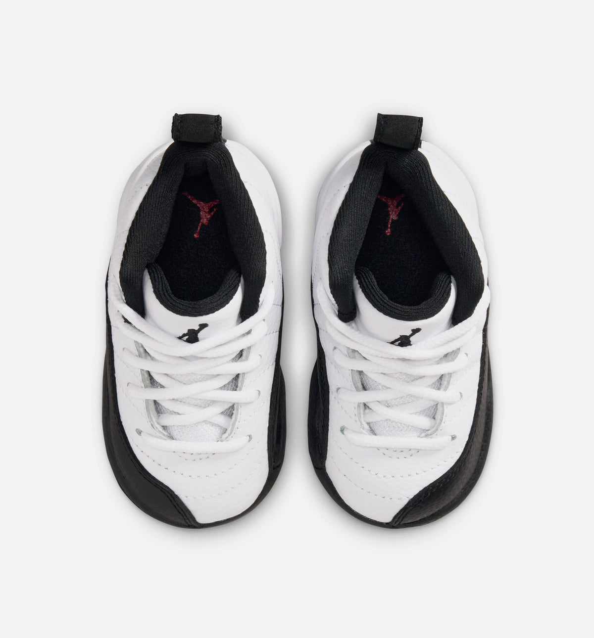 Air Jordan 12 Retro Taxi Infant & Toddler Lifestyle Shoes - White/Black/Taxi