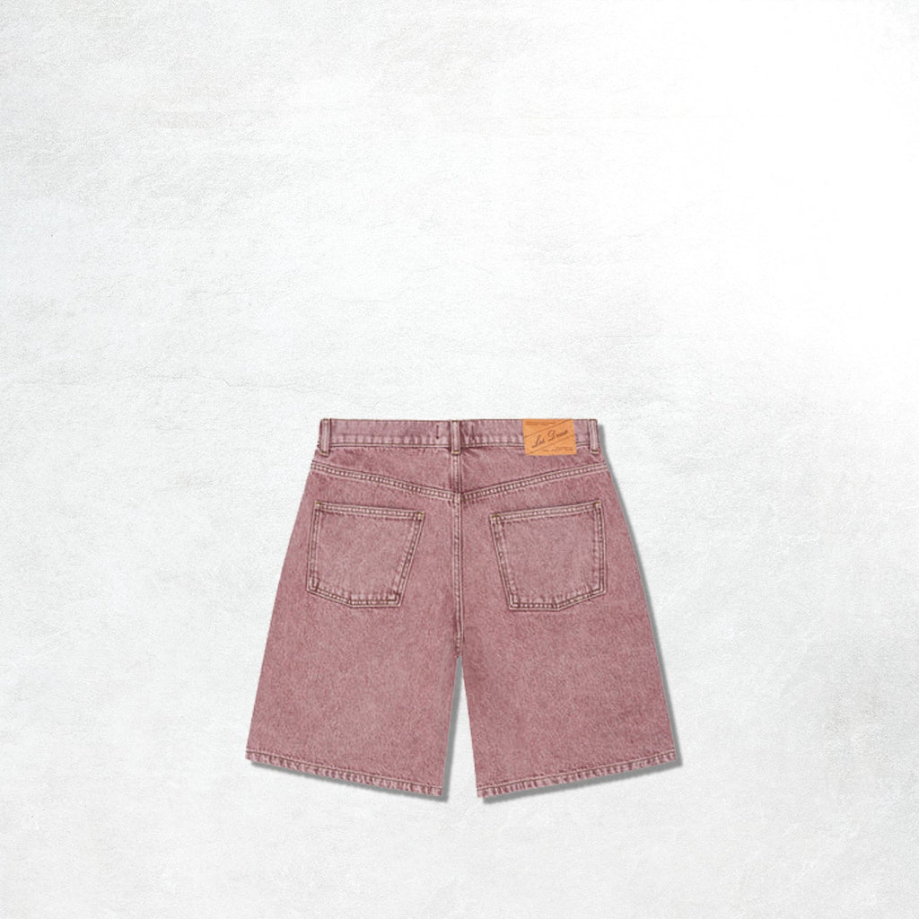Les Deux Ryder Denim Shorts: Light Pink