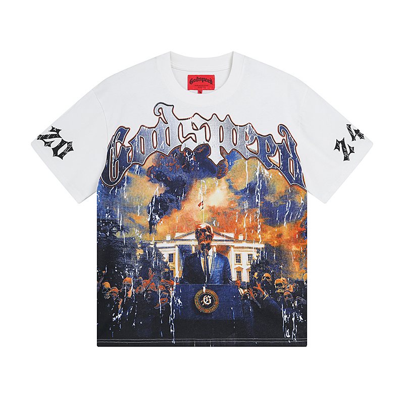 Godspeed Rock Graphic Short-Sleeve T-Shirt