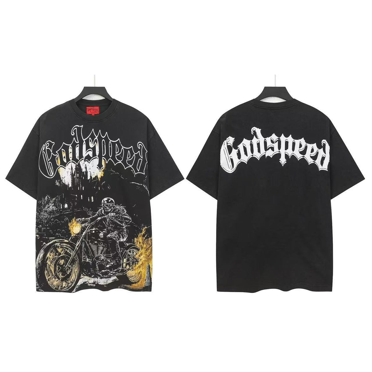 Godspeed Motorcycle Graphic T-Shirt