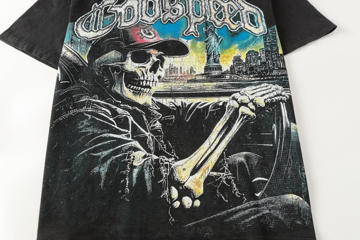 Godspeed Skull City Graphic T-Shirt