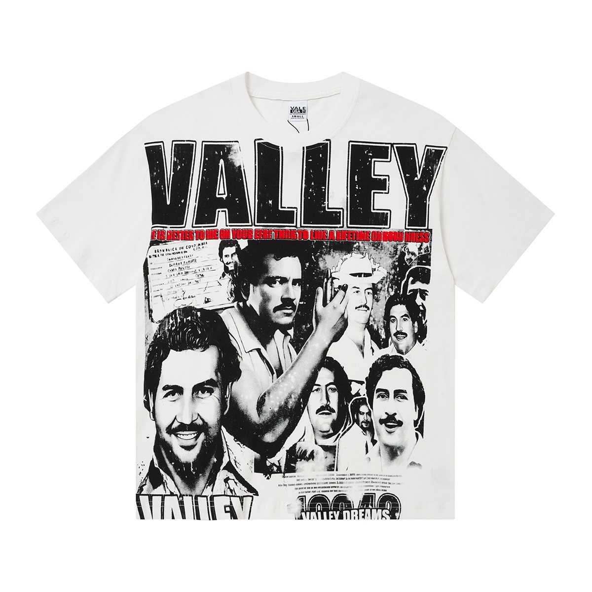 VALLEY Portrait Collage Graphic T-Shirt