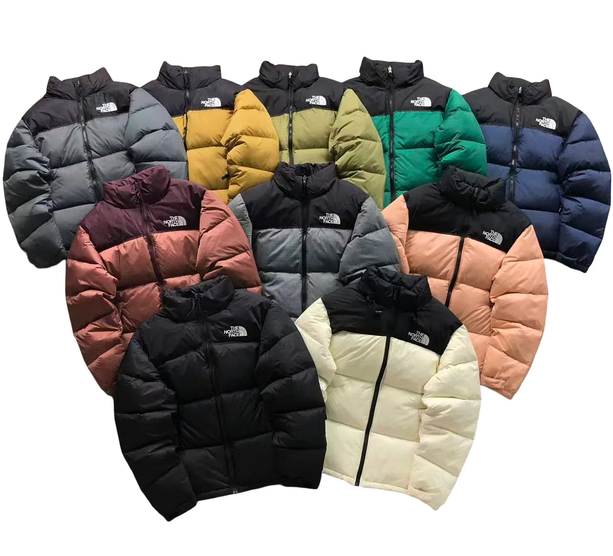 The North Face 1996 Retro Nuptse Down Jacket — Dark Grey