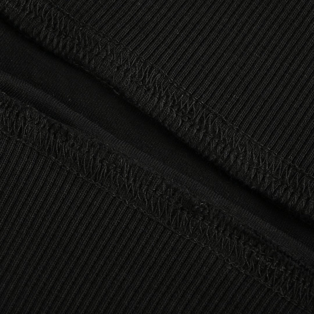Prada Backpack Pocket Crewneck Sweatshirt Black