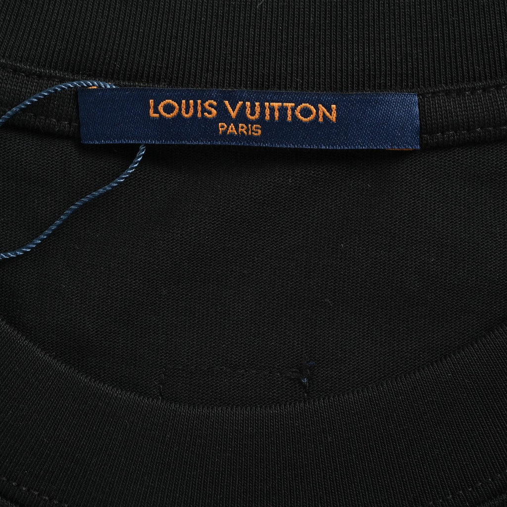 Louis Vuitton LV Shadow Monogram Chest Pocket Short Sleeve T-Shirt
