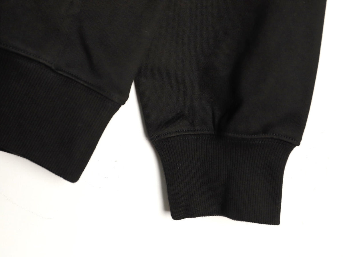 Burberry Equestrian Emblem Pullover Hoodie - Black（副本）（副本）